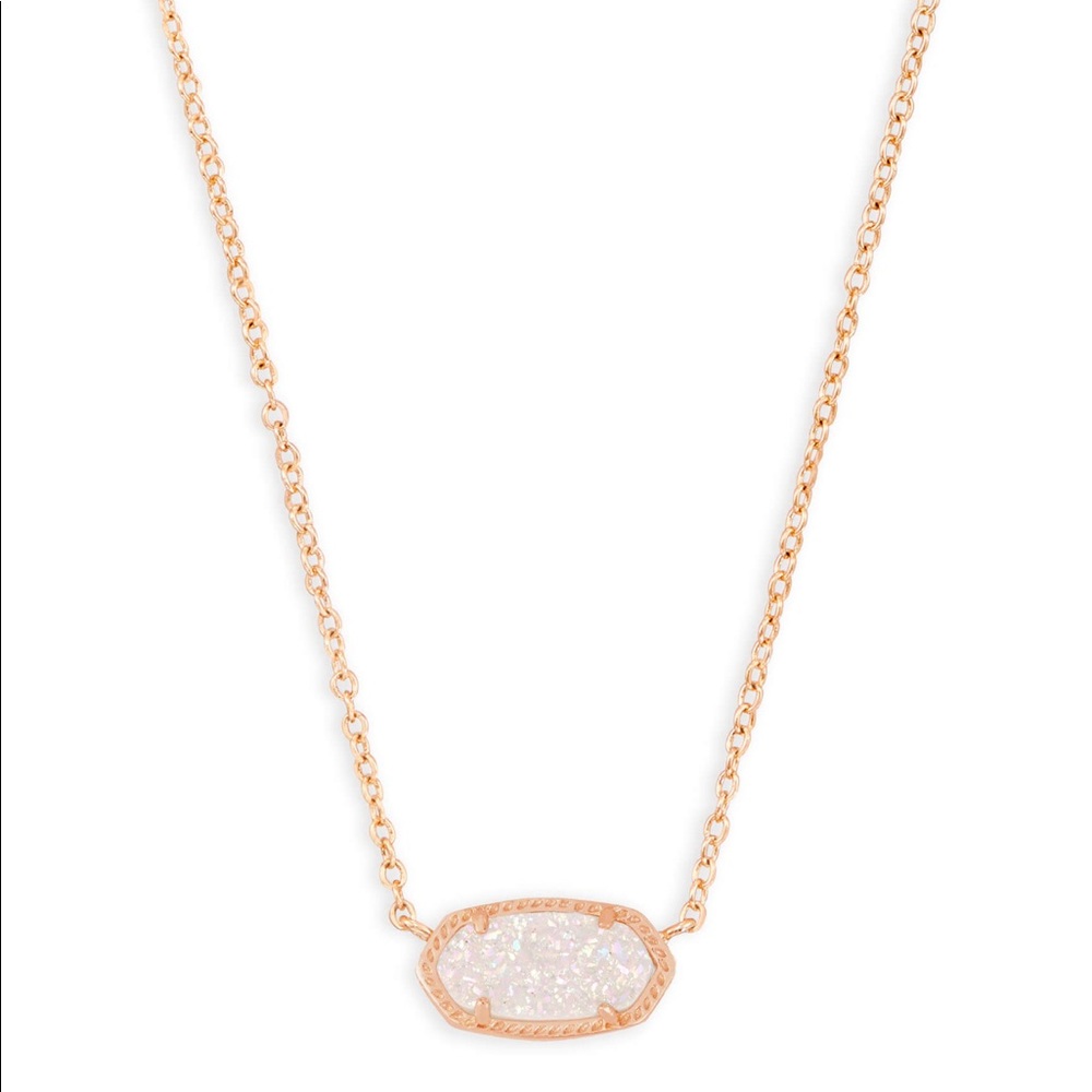 Kendra Scott Elisa Rose Gold Pendant